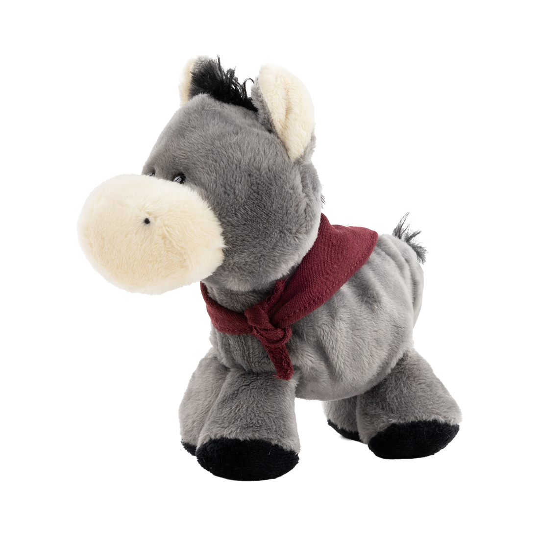 Donkey stuffed animal with a Texas A&M bandana.