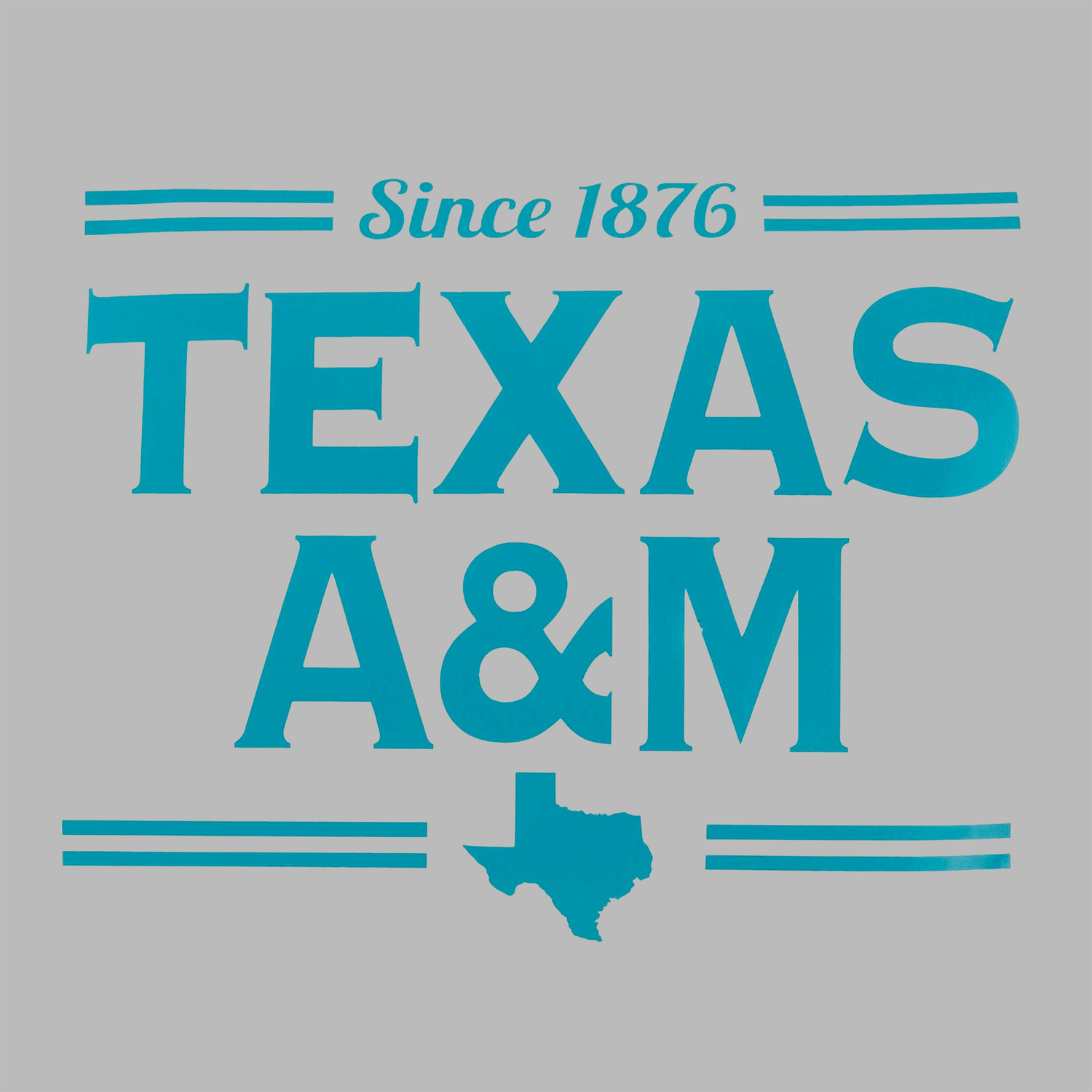 Texas A&M logo with 'Since 1876' text 
