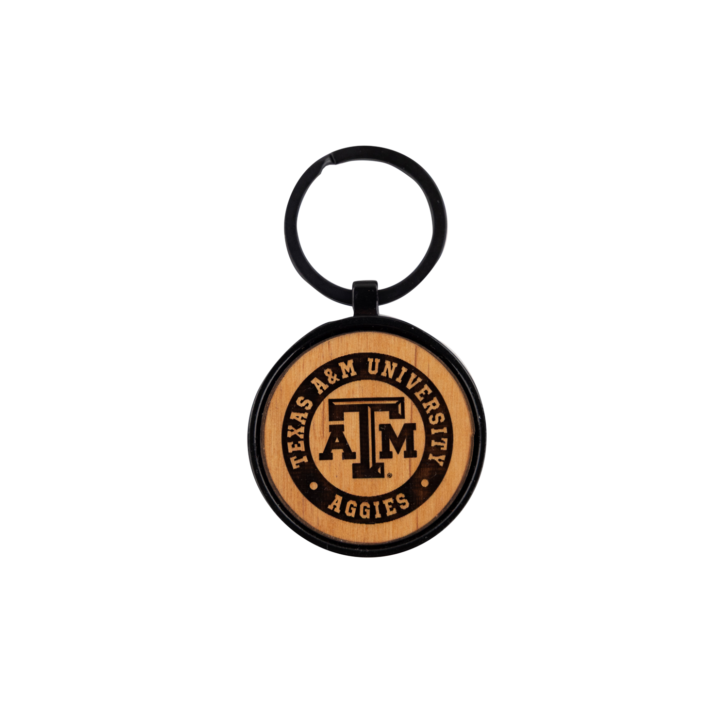 Keychain with Texas A&M University logo