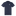 Indigo polo with white ATM logo on the left side of the chest