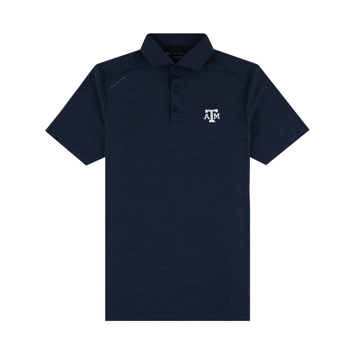 Texas A&M Travis Mathew Polo in Navy