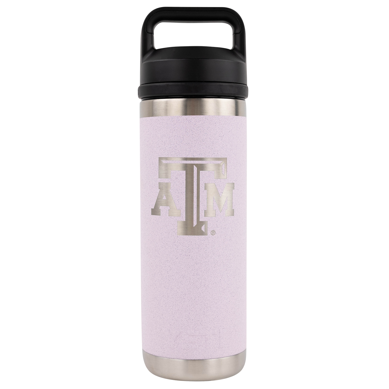 Texas A&M Yeti 18oz Chug Bottle in Cherry Blossom