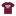 Maroon t-shirt with white text and graphics