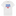 A white t-shirt with red, white, and blue lettering.