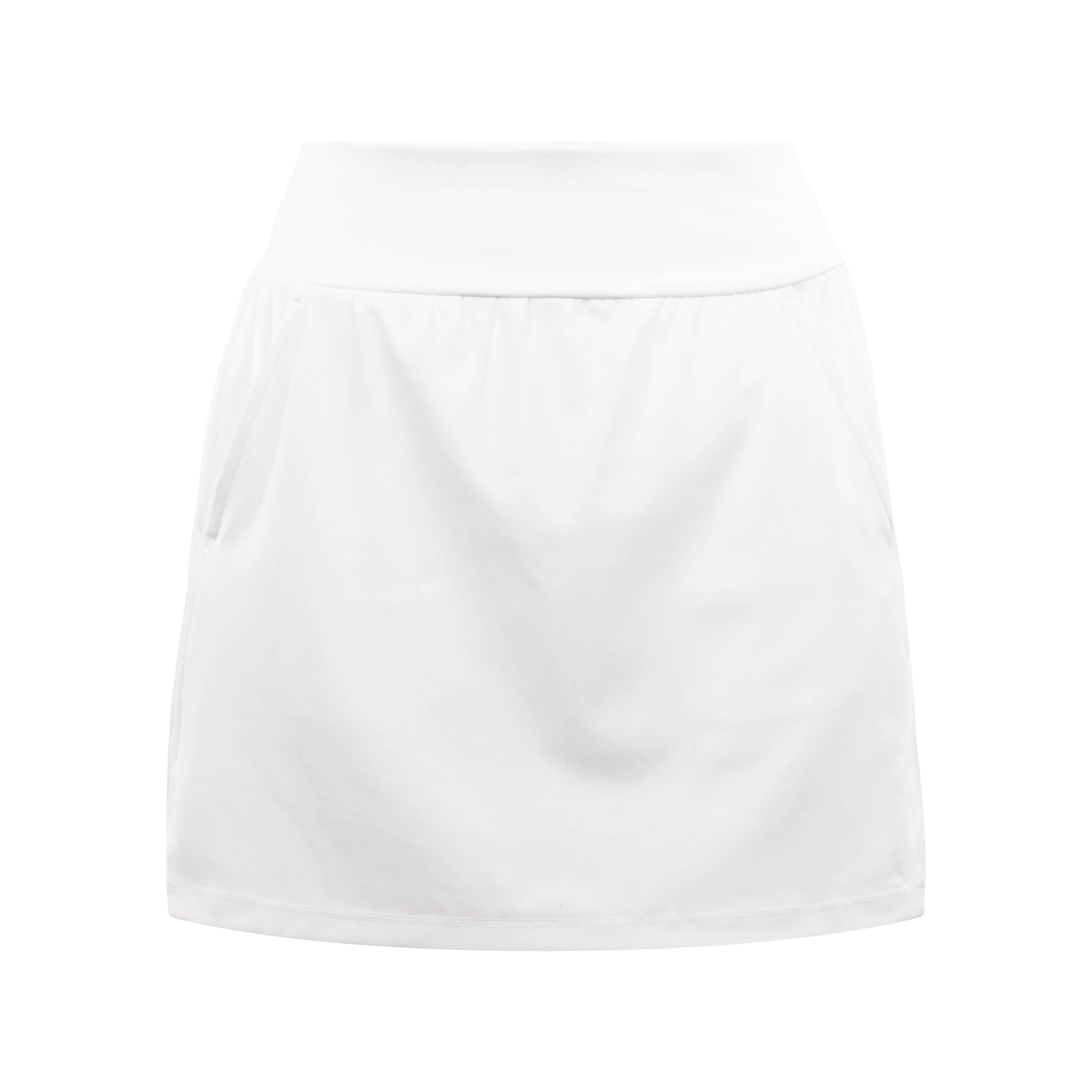White Tennis Skort with pockets.