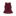 Soft maroon peplum trimmed top