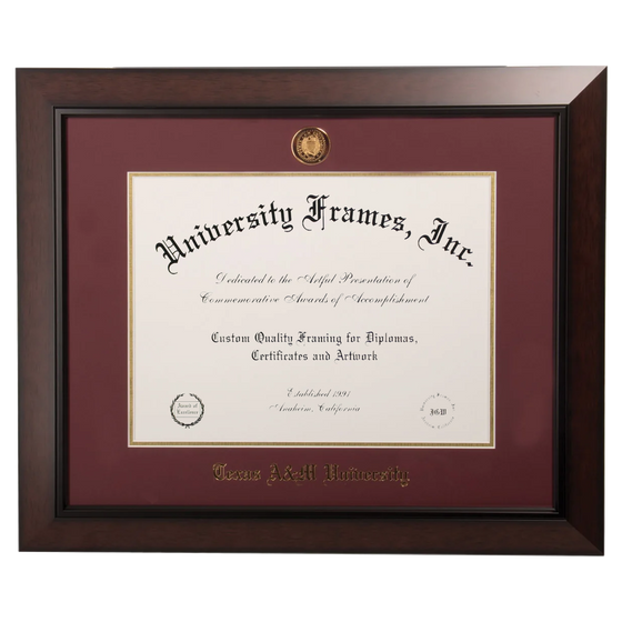 University Frames Texas A&M Legacy Diploma Frame