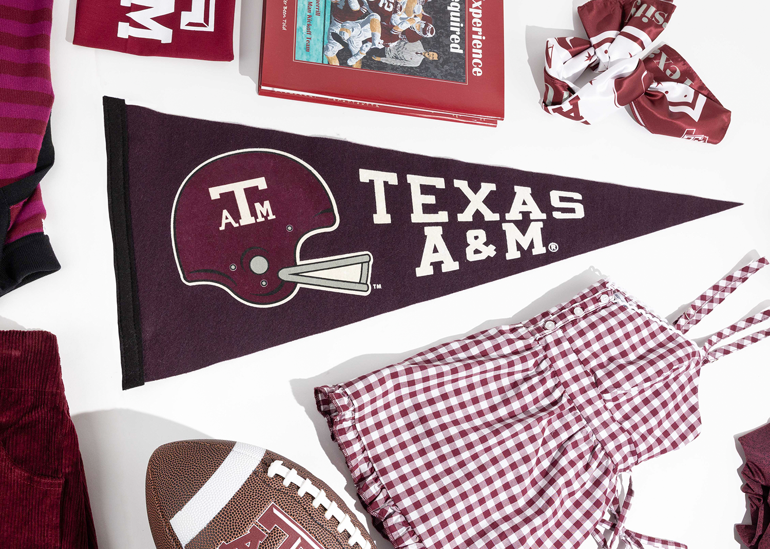 Texas A&M Vault Helmet Pennant