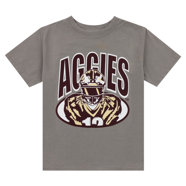 Youth Aggies Football Player T-Shirt