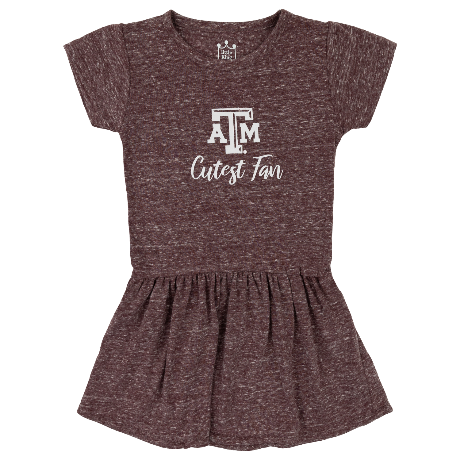 Texas A&M Toddler Knobby T-Shirt Dress