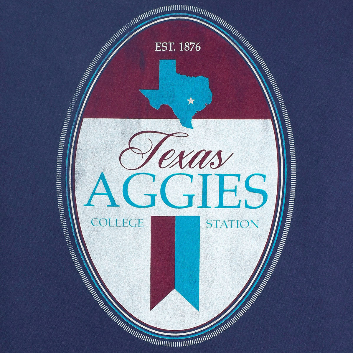 Texas A&M Aggie Superior Ultra Comfort Colors T-Shirt