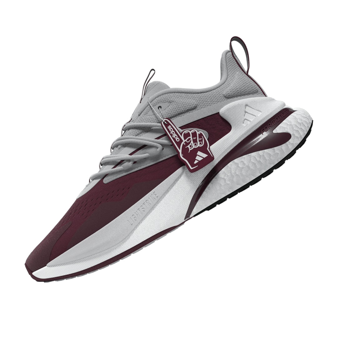 Texas A M Adidas AlphaBoost V2 Shoes