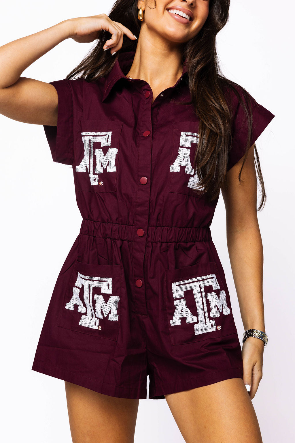 ATM Queen of Sparkles Pocket Romper