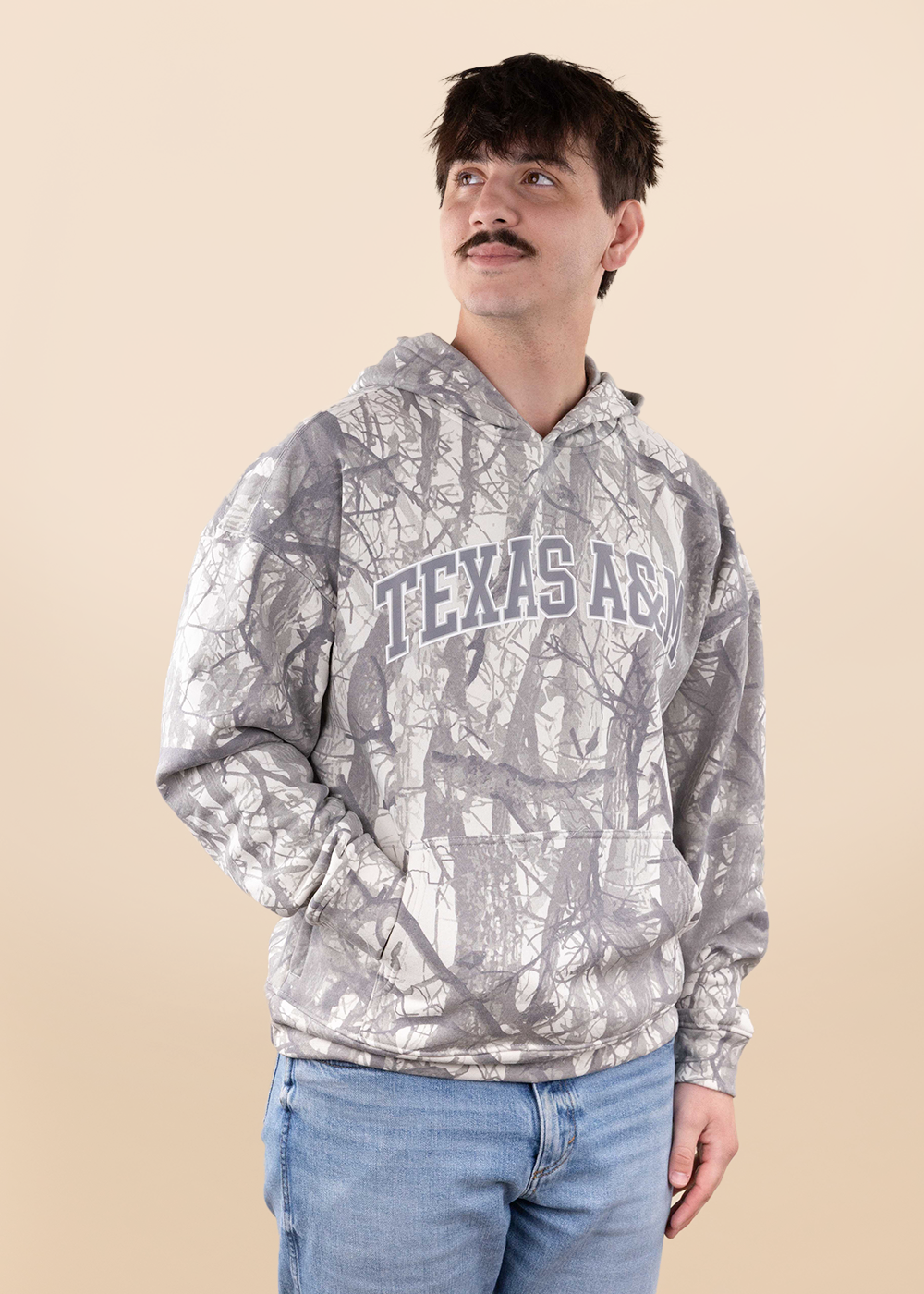 Texas A&M Collegiate Outfitters Arch Camo Tonal Hoodie
