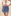 Collegiate Outfitters Crossover Tie Denim Skort