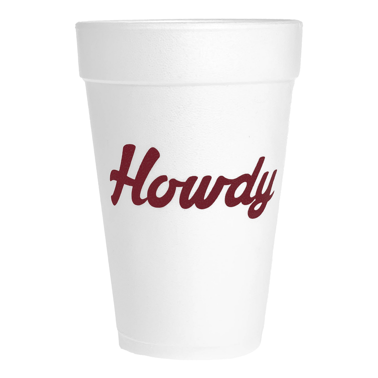 Howdy Foam Cup