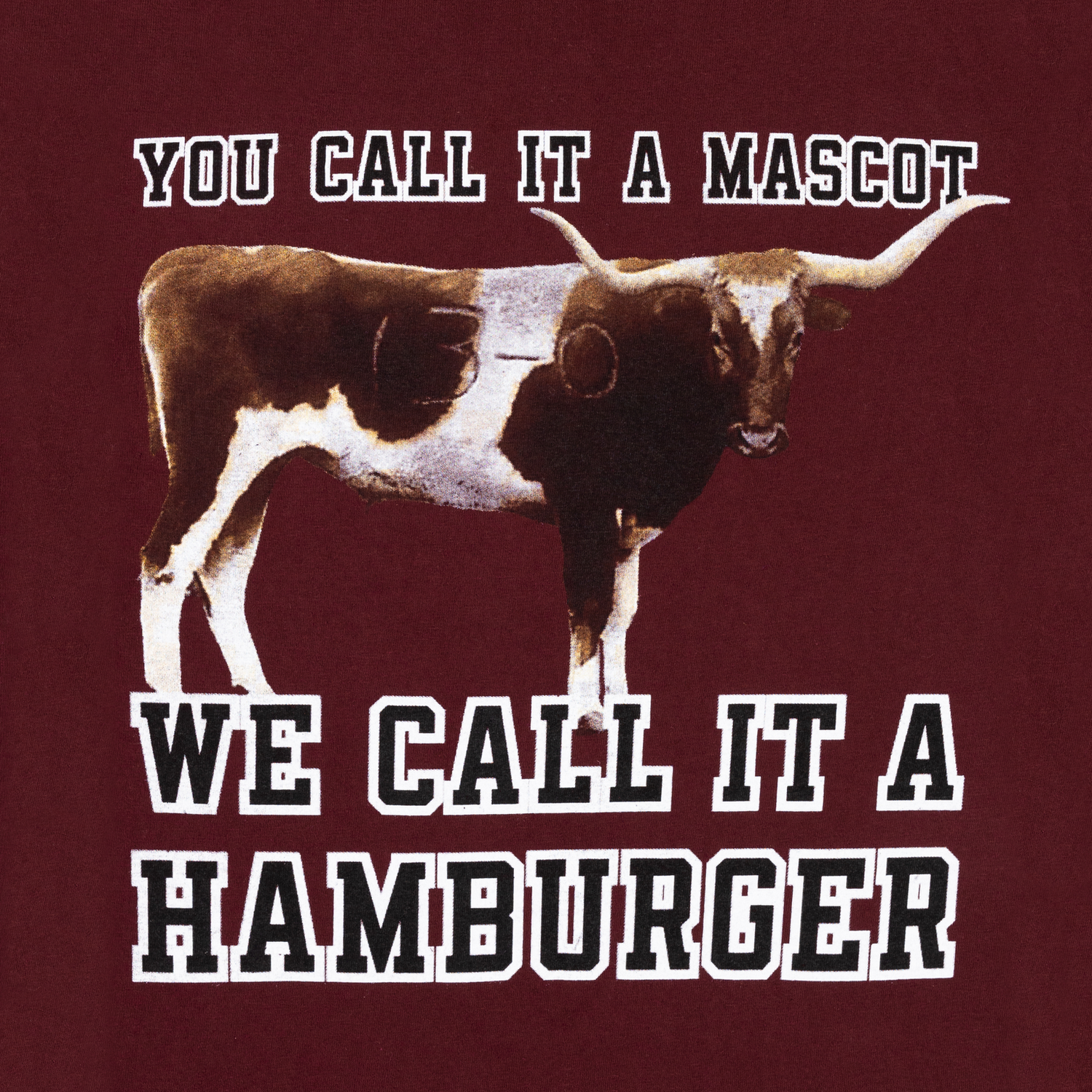 Saw 'Em Off Mascot Hamburger T-Shirt