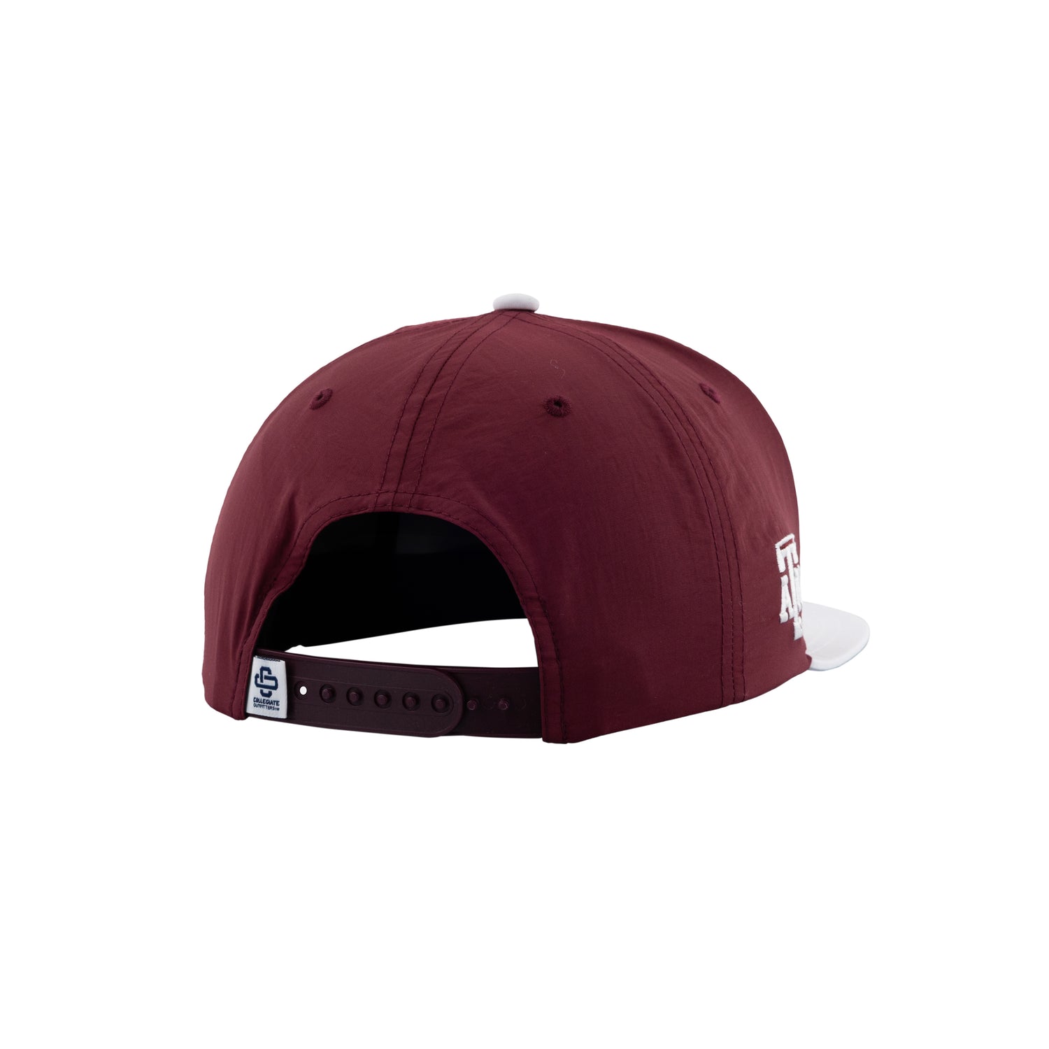 Texas A&M Aggies Varsity Letters Maroon Flat Bill Hat