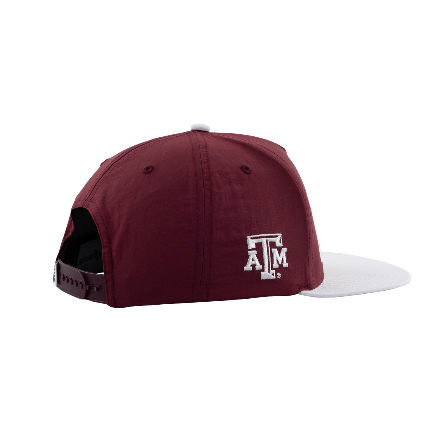 Texas A&M Aggies Varsity Letters Maroon Flat Bill Hat
