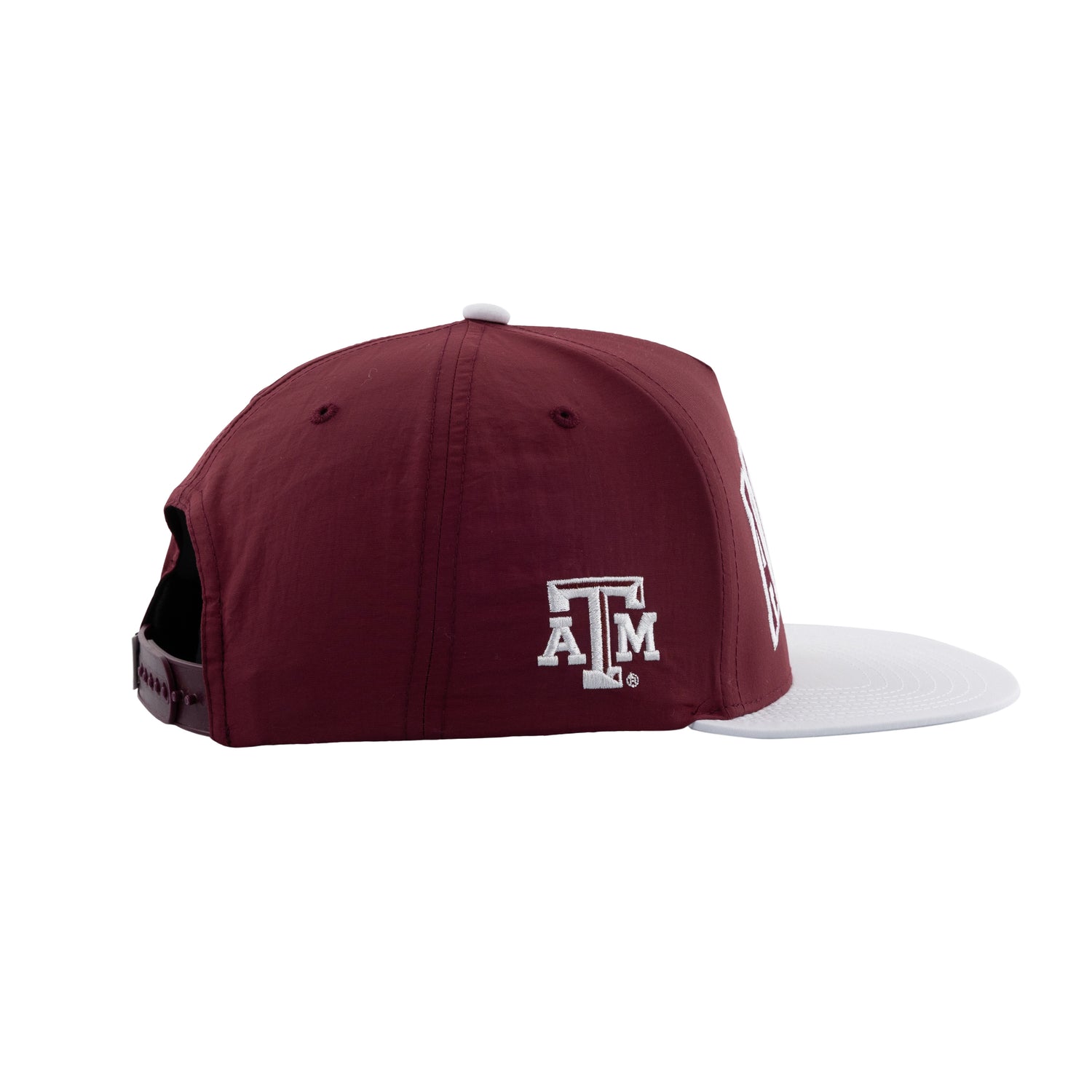 Texas A&M Aggies Varsity Letters Maroon Flat Bill Hat