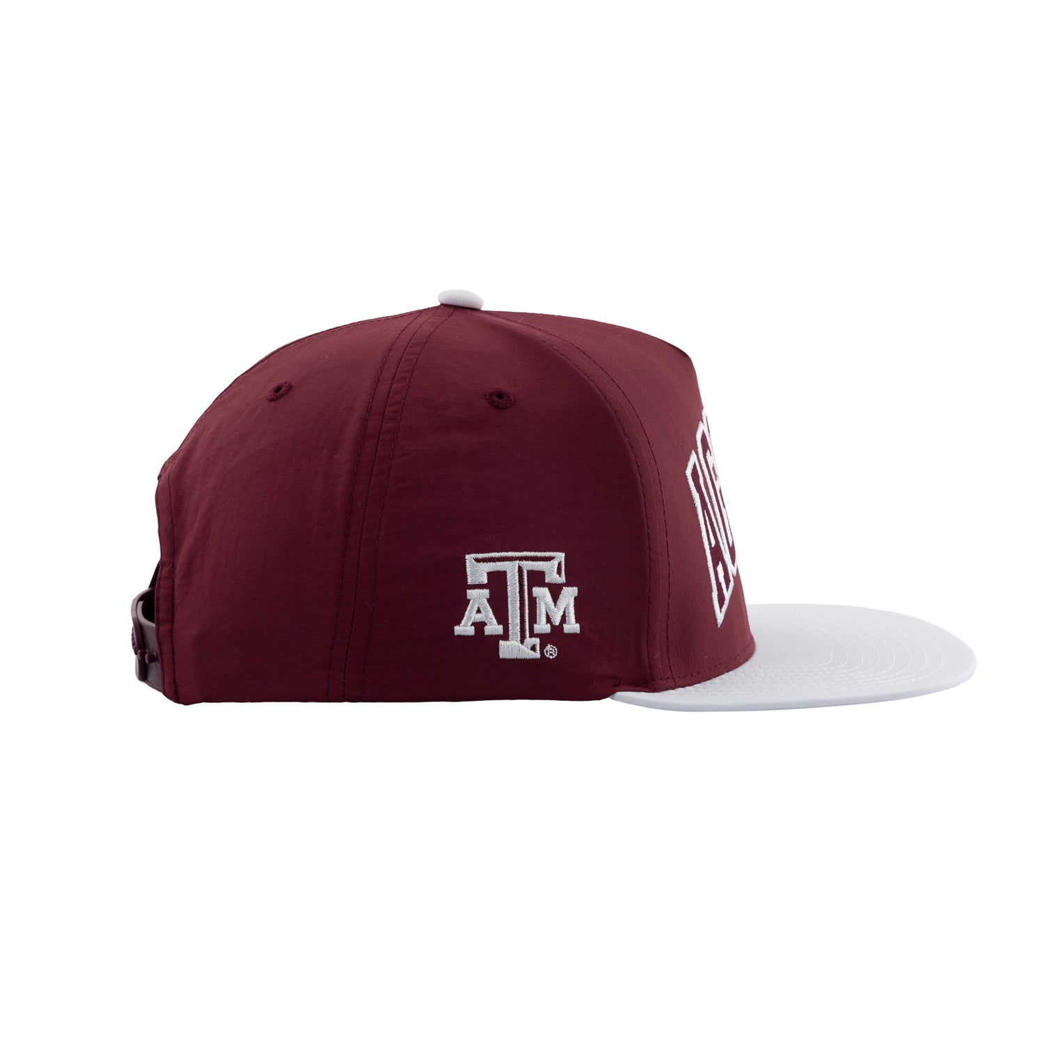 Texas A&M Aggies Varsity Letters Maroon Flat Bill Hat