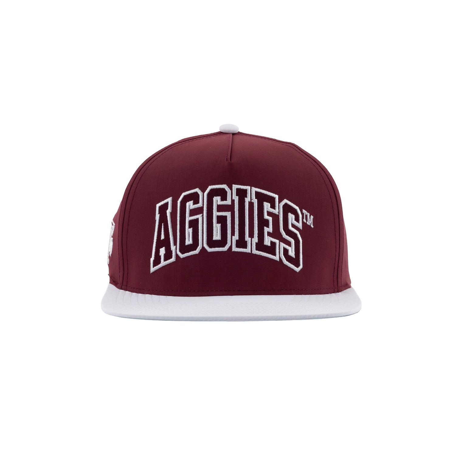 Texas A&M Aggies Varsity Letters Maroon Flat Bill Hat