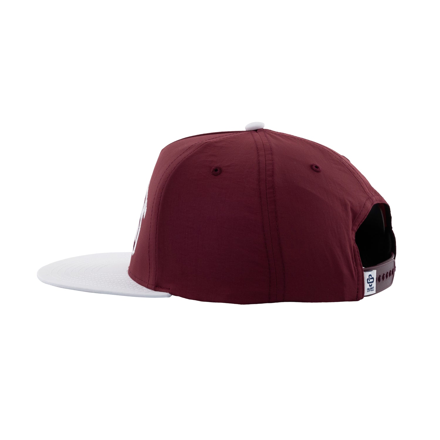 Collegiate Outfitters Youth Varsity Letters Maroon Flat Bill Hat