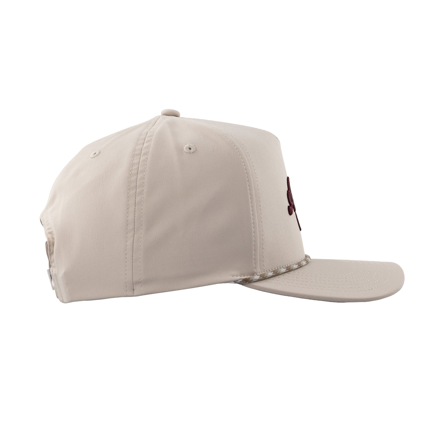 Collegiate Outfitters Khaki Script Aggies Hat