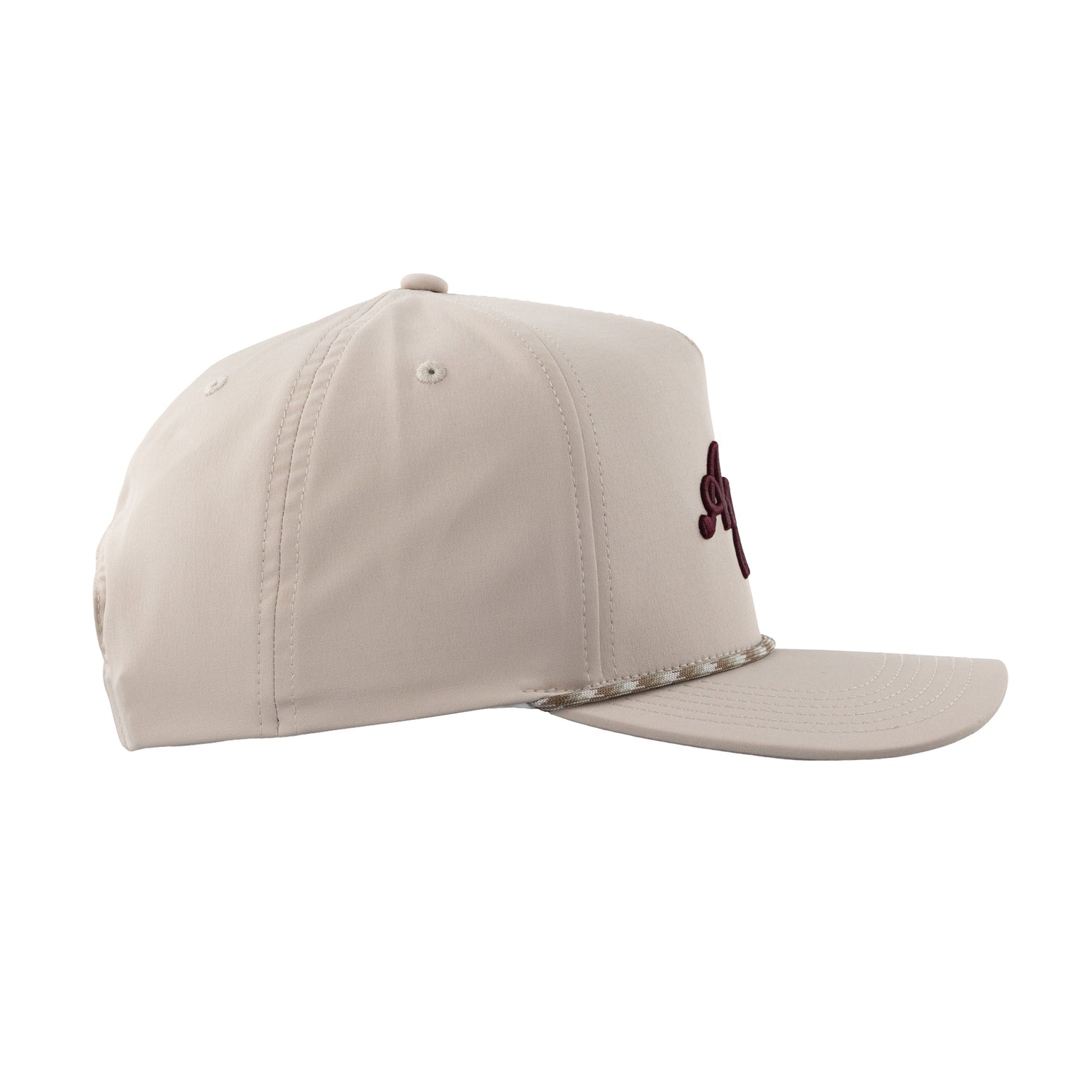Collegiate Outfitters Khaki Script Aggies Hat