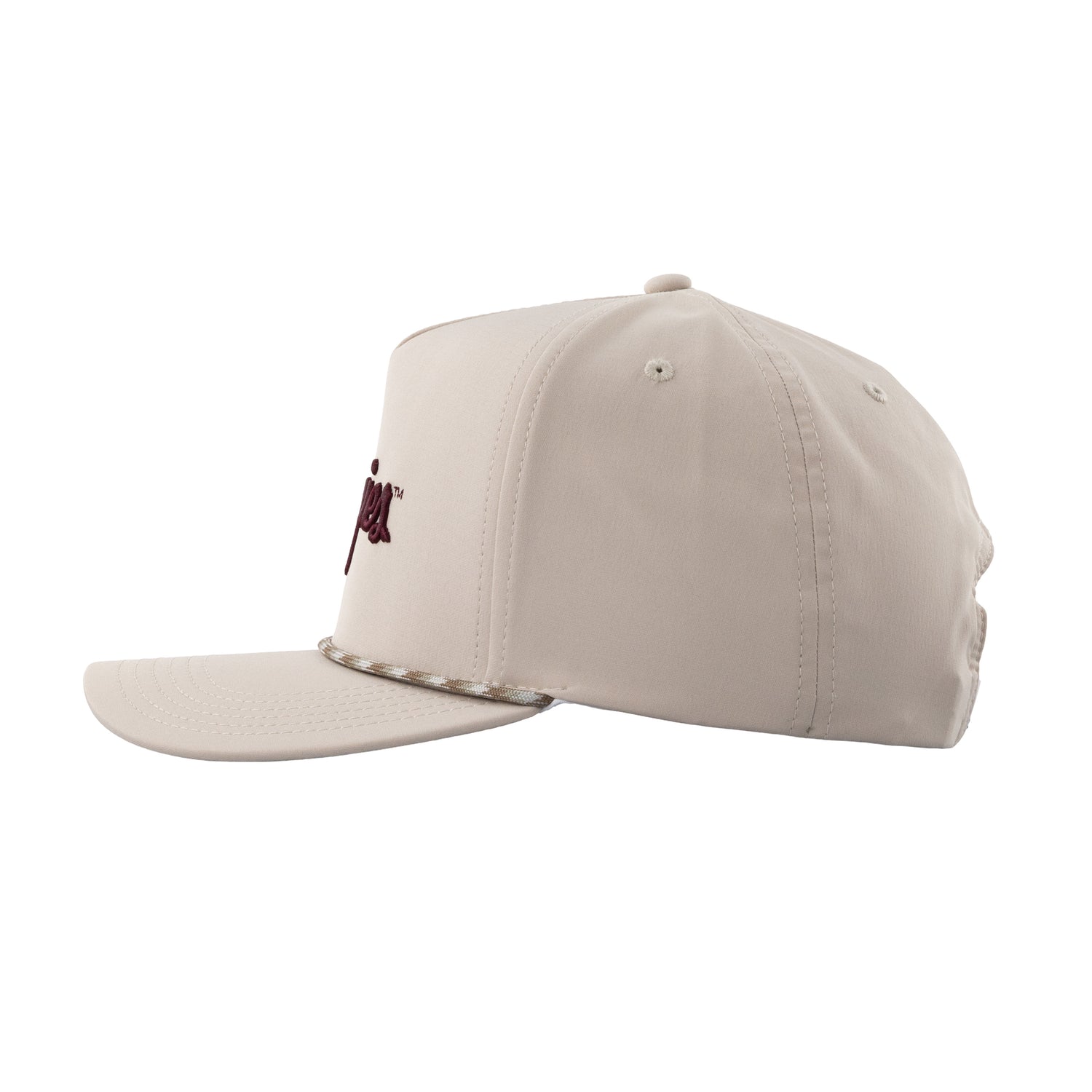 Collegiate Outfitters Khaki Script Aggies Hat