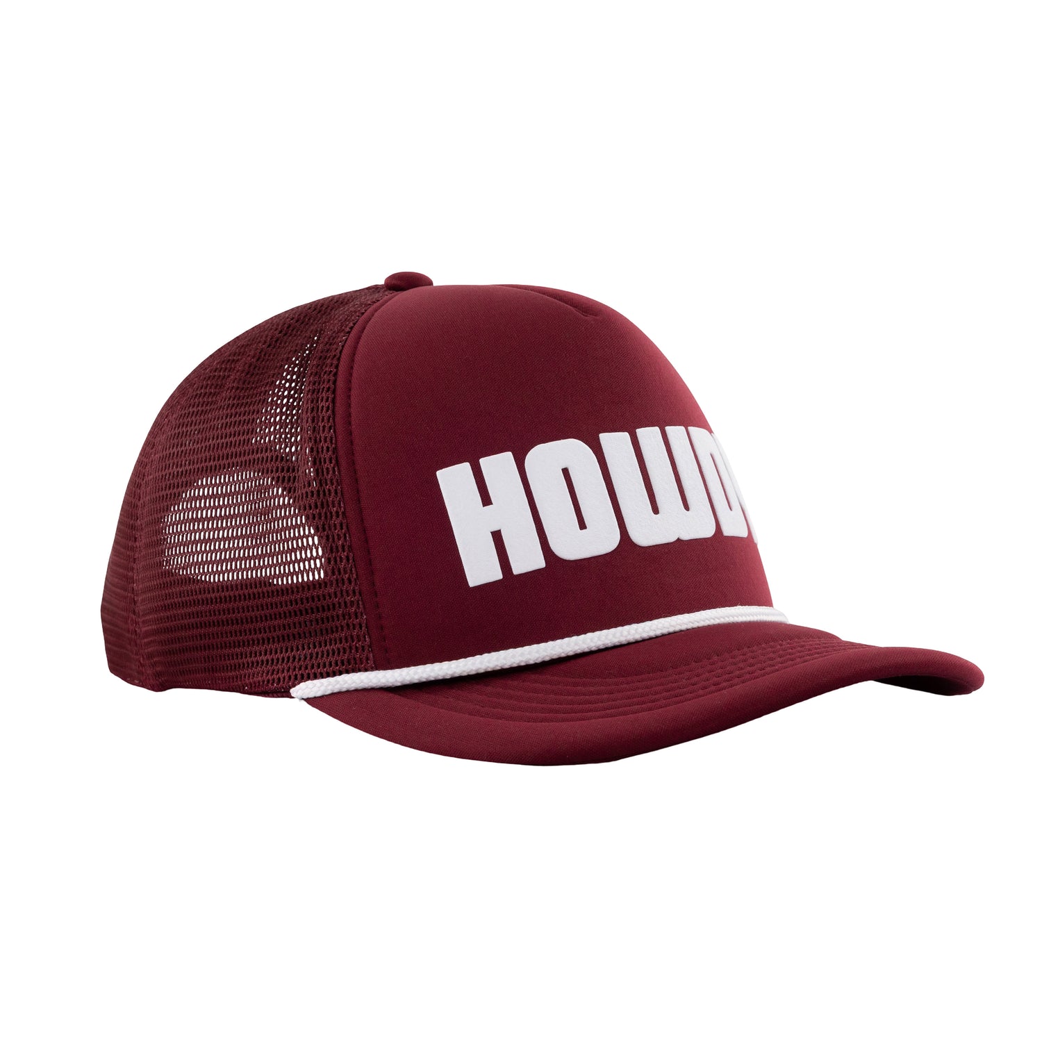 Collegiate Outfitters Howdy Foam Rope Trucker Hat