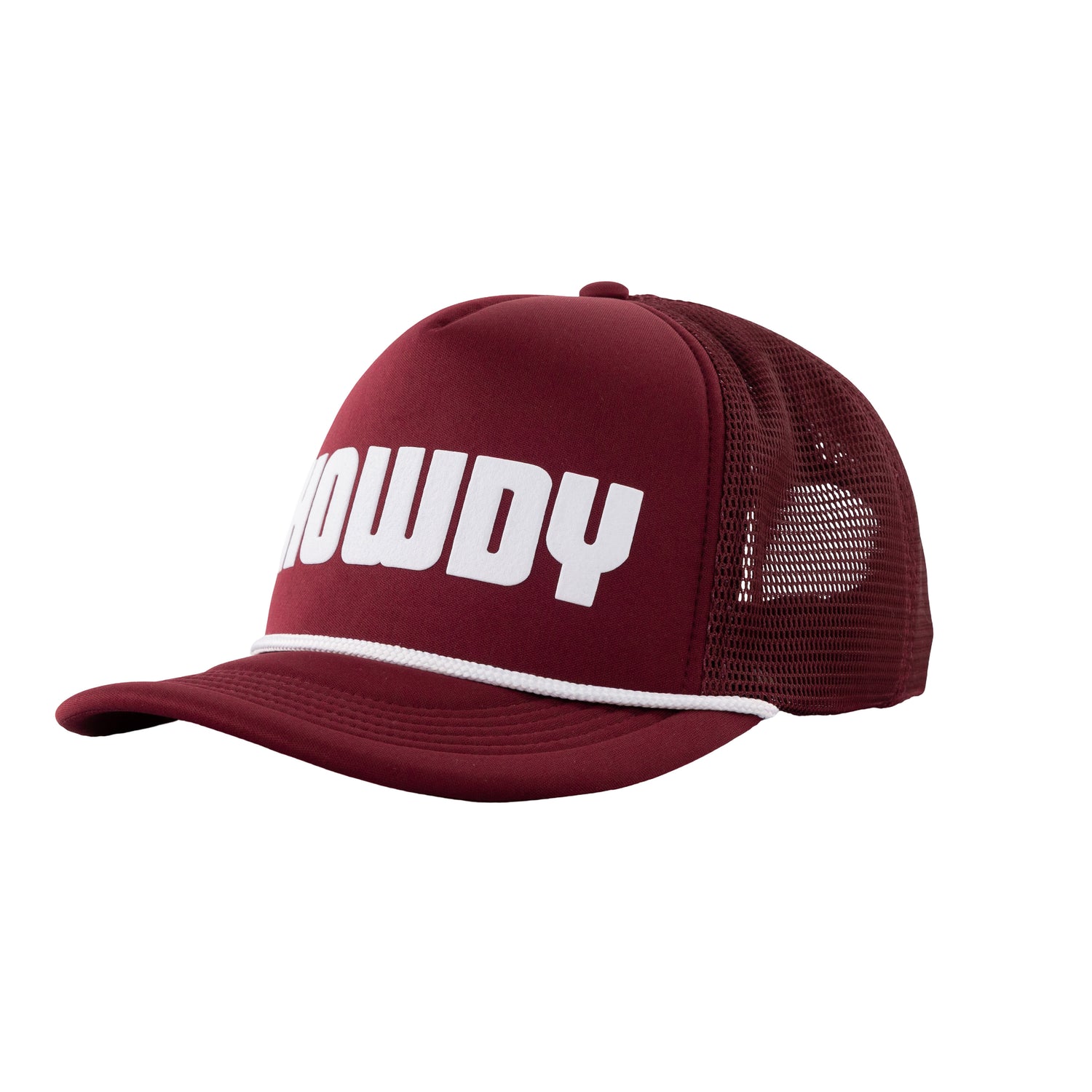 Collegiate Outfitters Howdy Foam Rope Trucker Hat