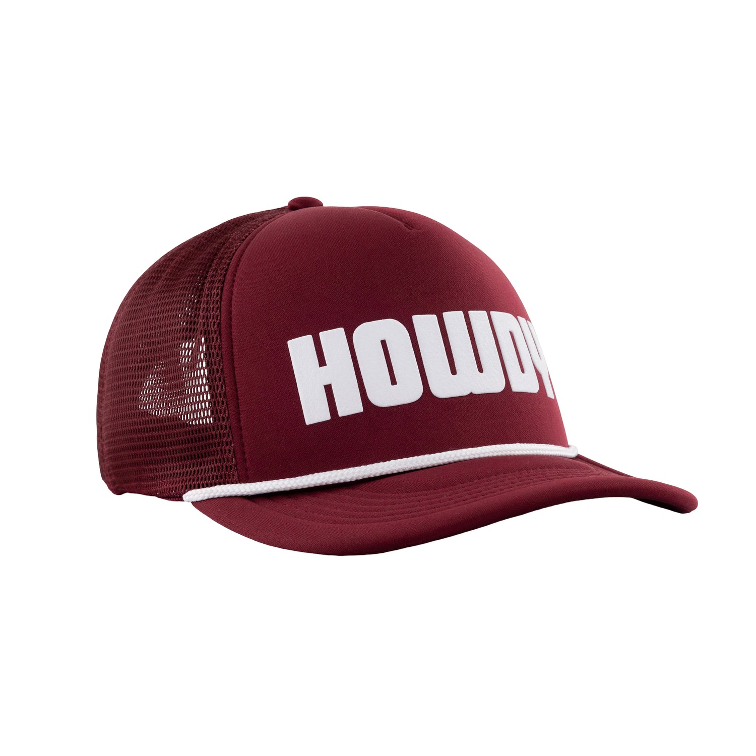 Collegiate Outfitters Howdy Foam Rope Trucker Hat