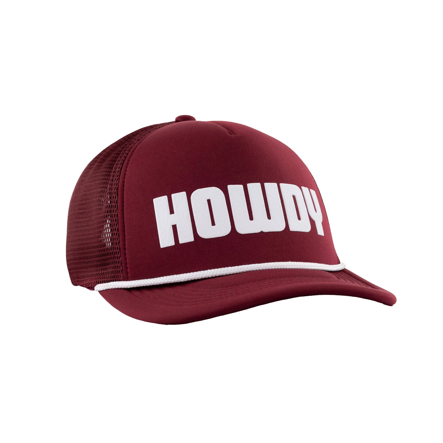 Collegiate Outfitters Howdy Foam Rope Trucker Hat