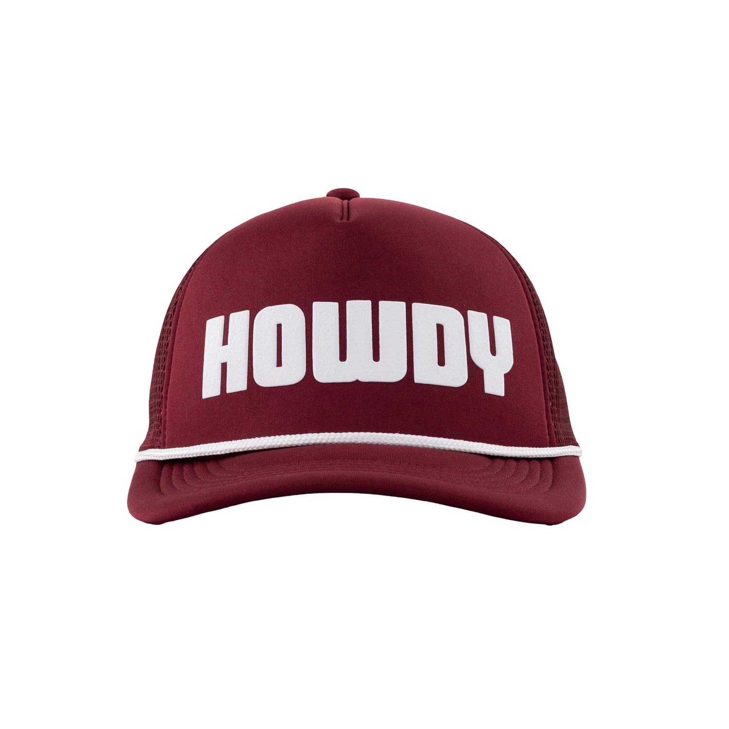 Collegiate Outfitters Howdy Foam Rope Trucker Hat