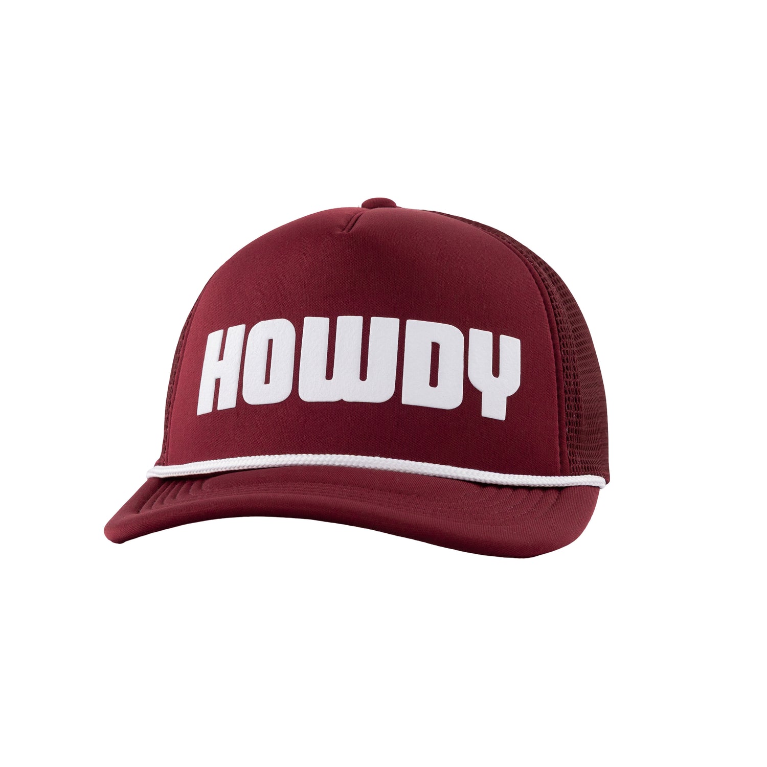 Collegiate Outfitters Howdy Foam Rope Trucker Hat