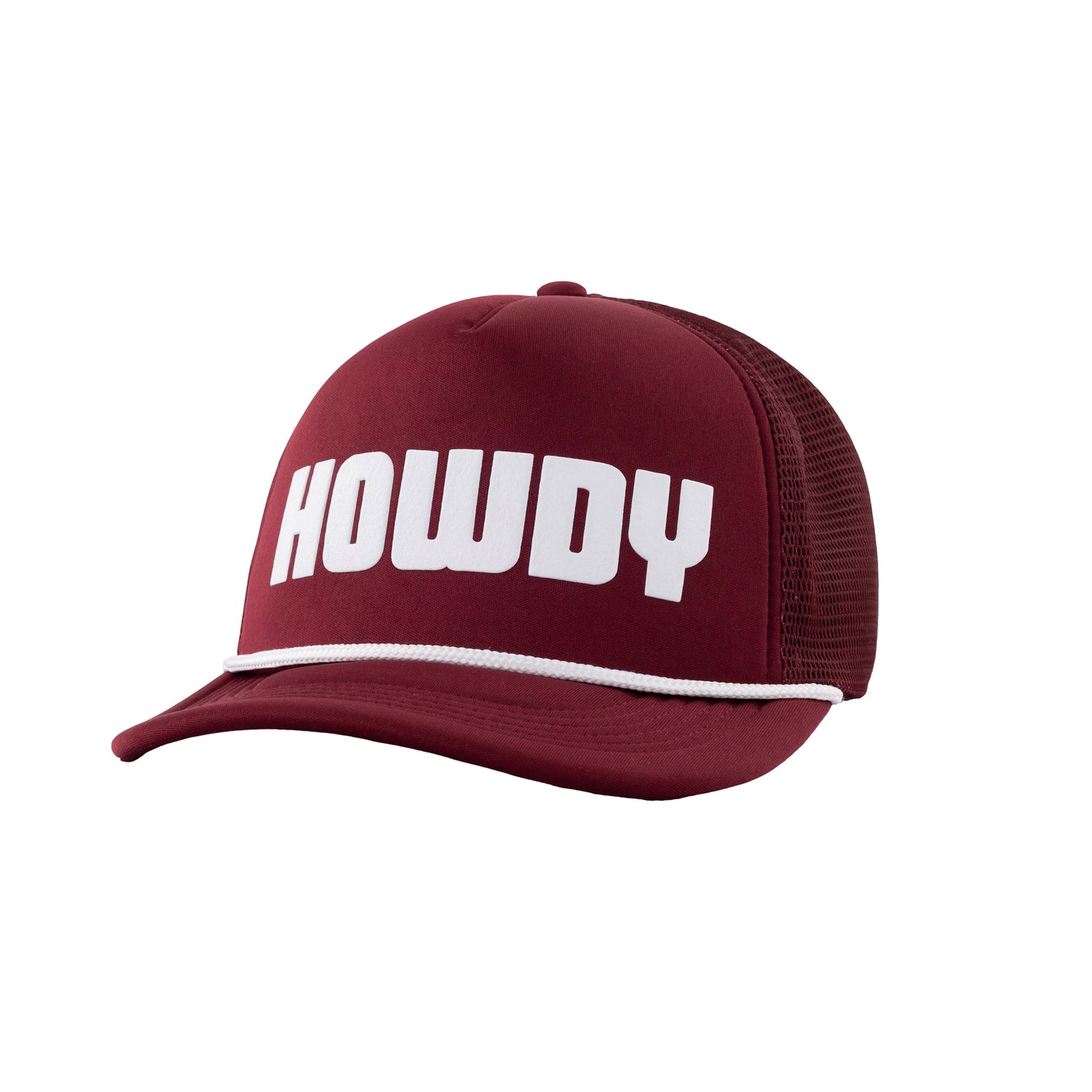 Collegiate Outfitters Howdy Foam Rope Trucker Hat