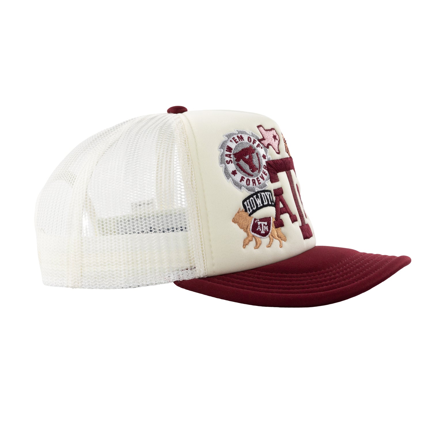 Texas A&M University Collegiate Outfitters All Over Patch Hat