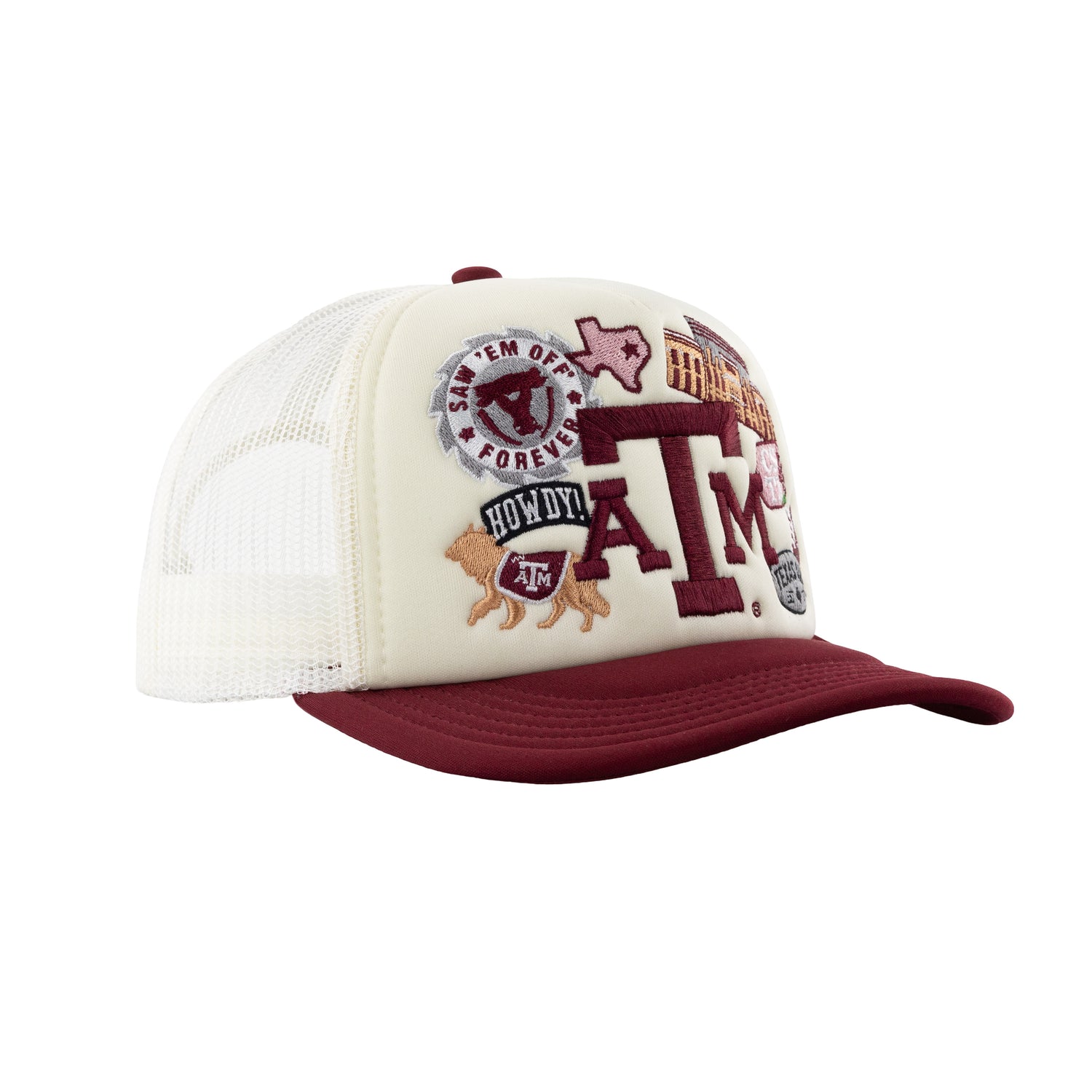 Texas A&M University Collegiate Outfitters All Over Patch Hat