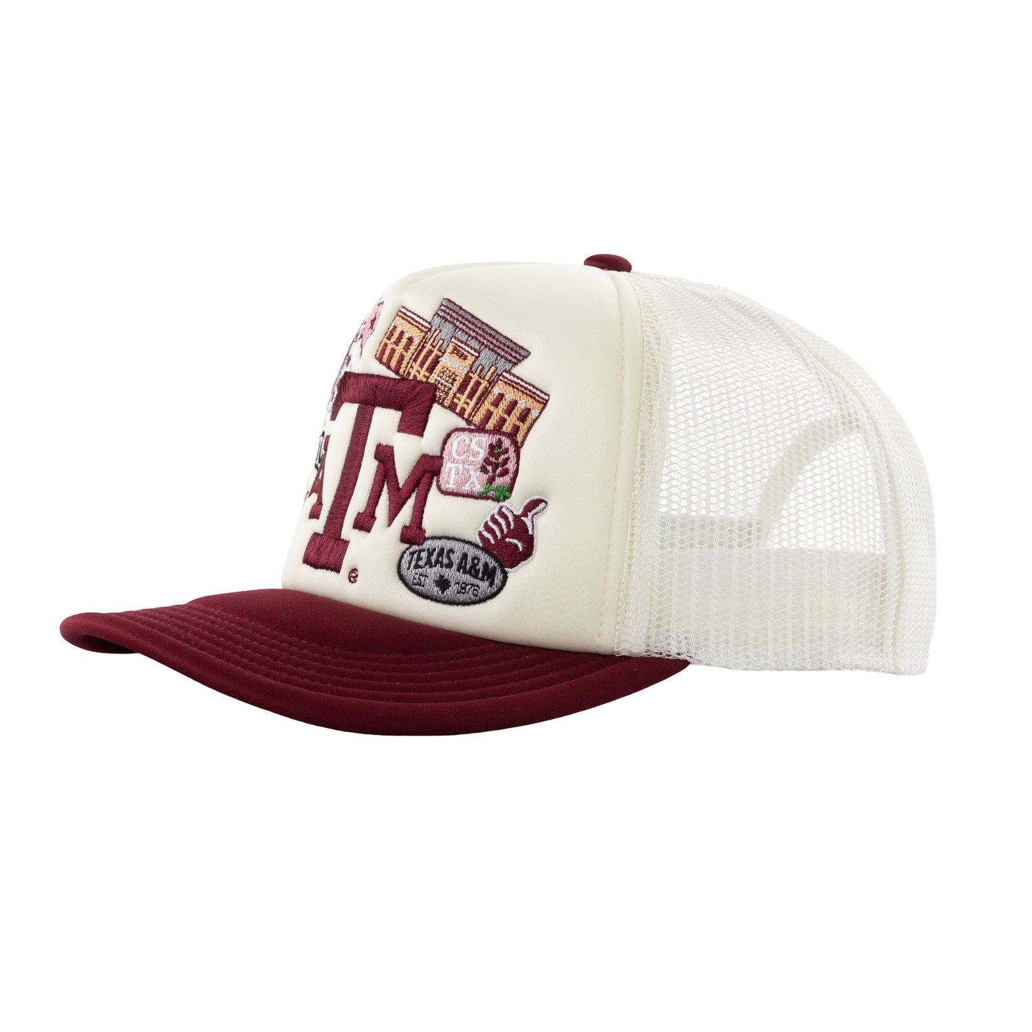 Texas A&M University Collegiate Outfitters All Over Patch Hat
