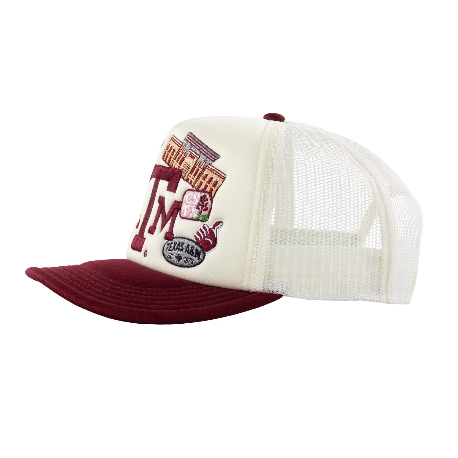 Texas A&M University Collegiate Outfitters All Over Patch Hat