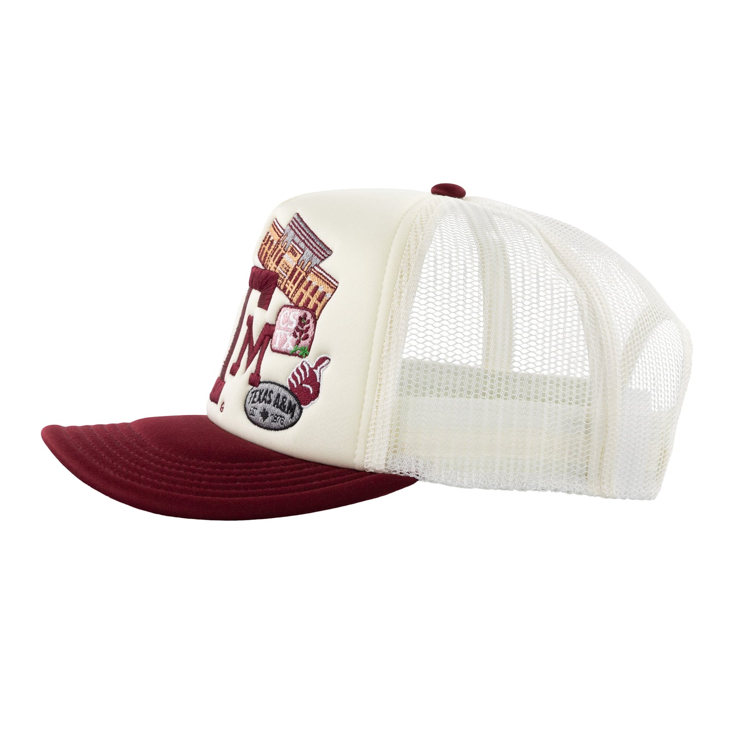 Texas A&M University Collegiate Outfitters All Over Patch Hat