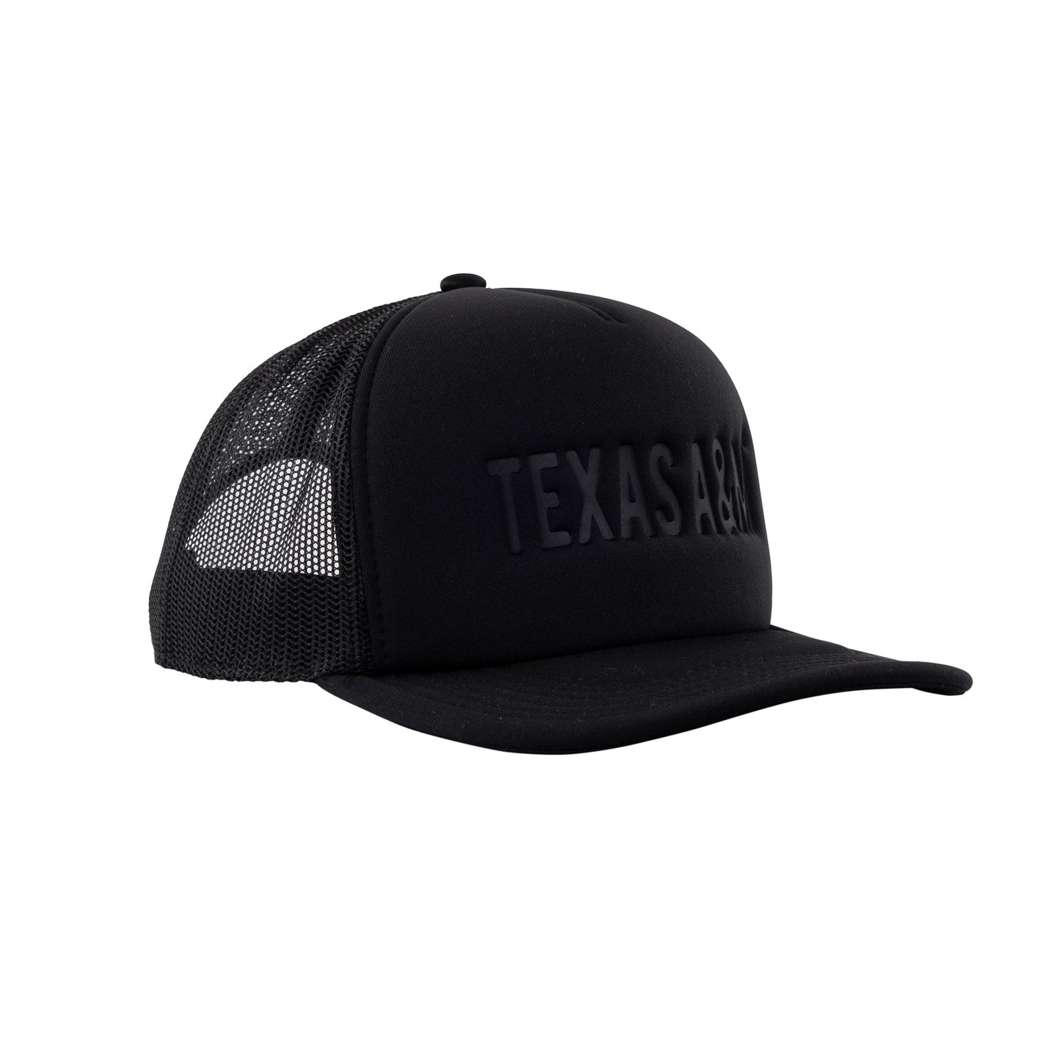Texas A&M Embossed Black on Black Hat