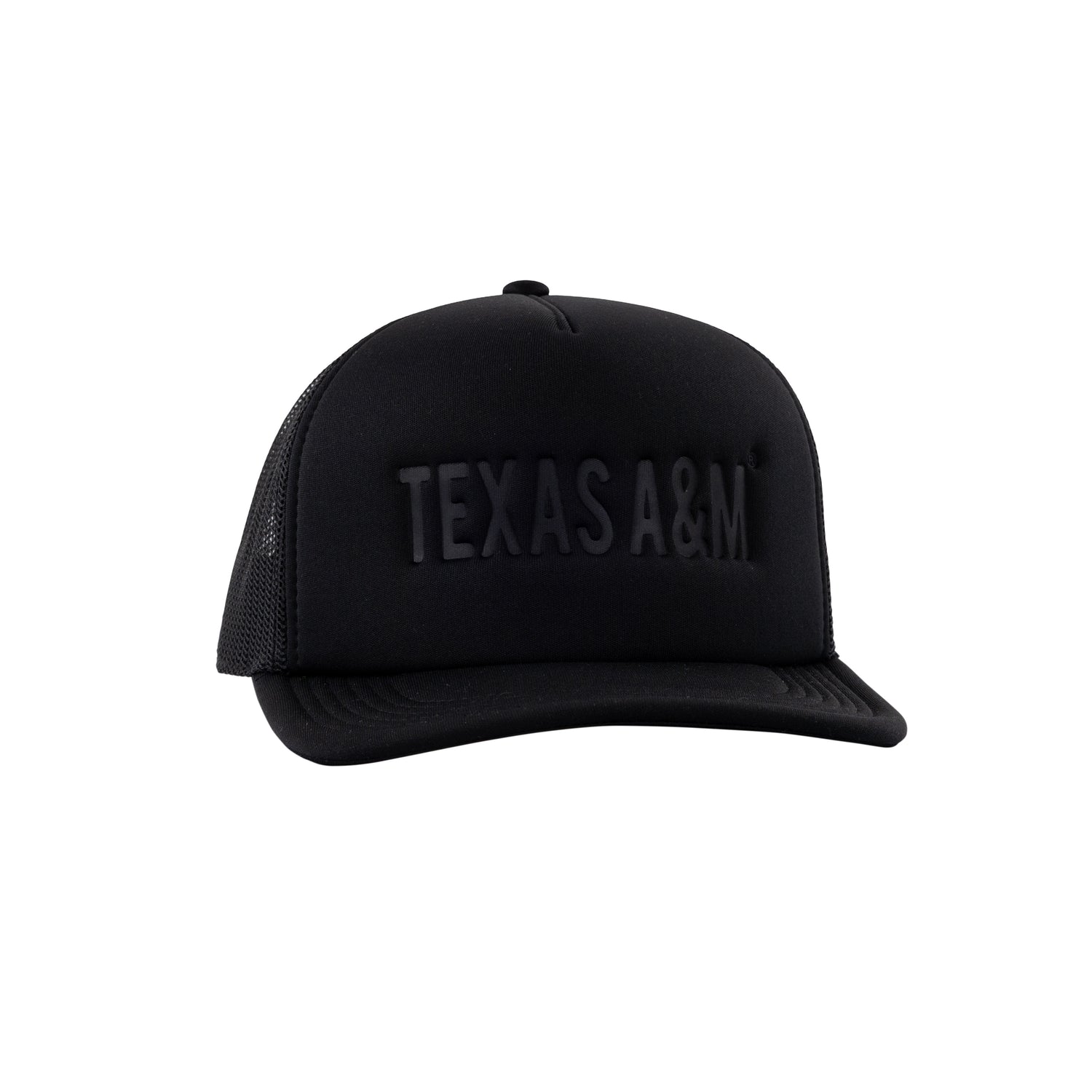 Texas A&M Embossed Black on Black Hat