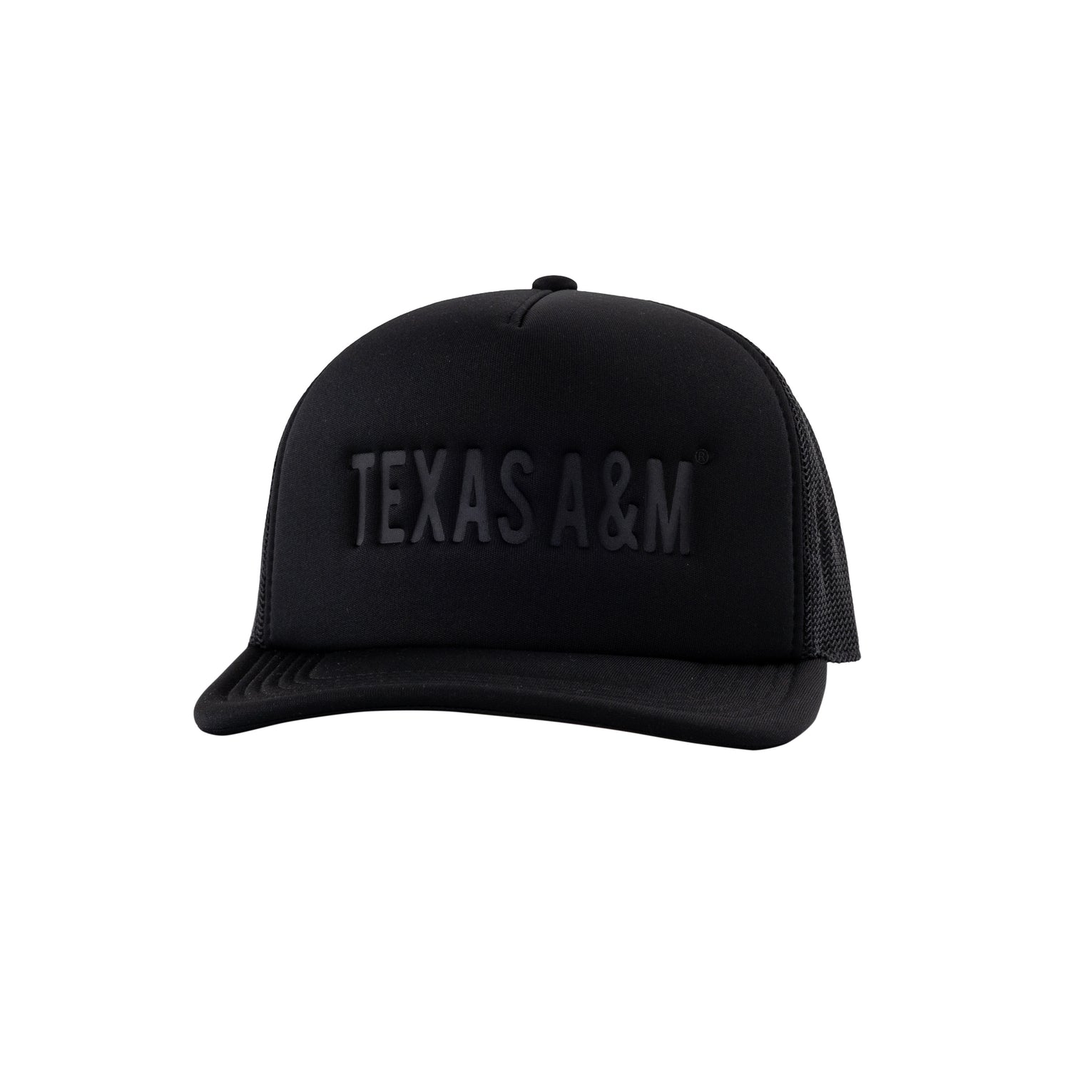 Texas A&M Embossed Black on Black Hat