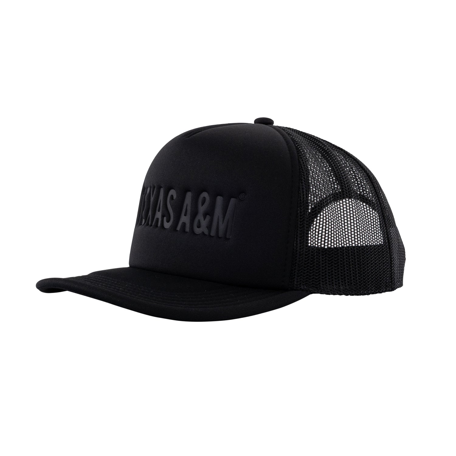 Texas A&M Embossed Black on Black Hat