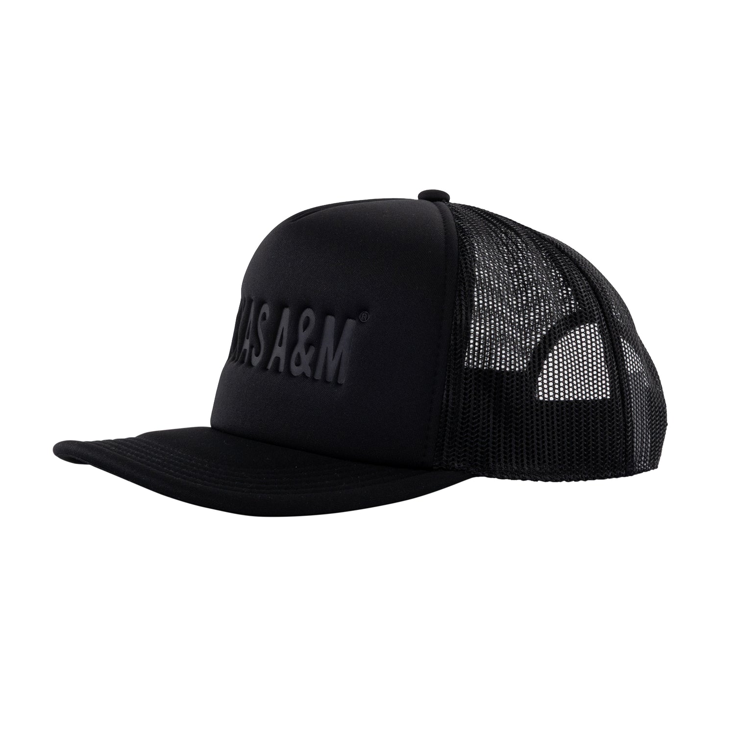 Texas A&M Embossed Black on Black Hat