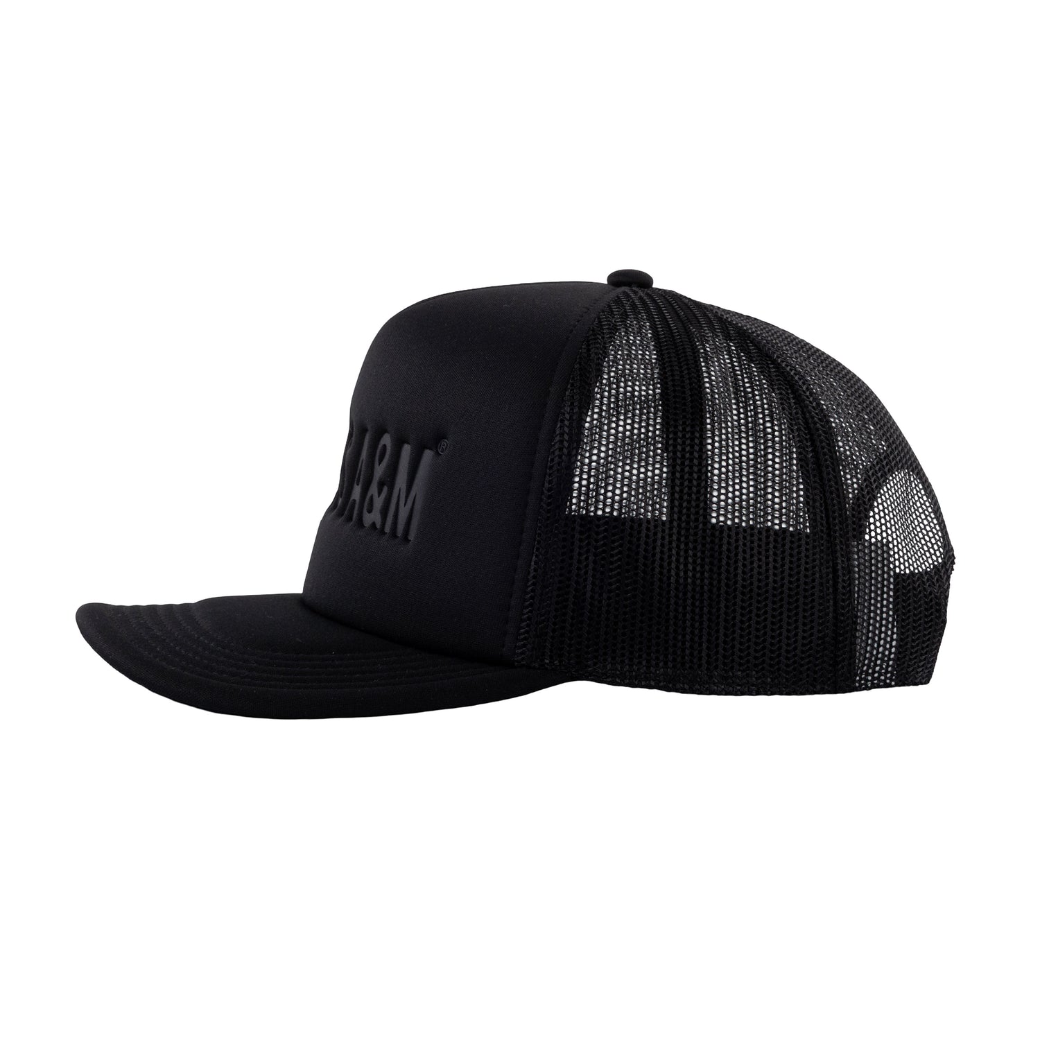 Texas A&M Embossed Black on Black Hat
