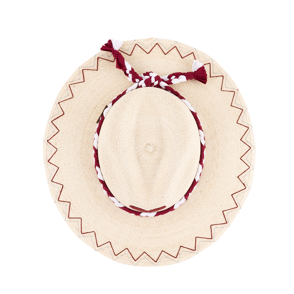 Primavera Yee Haw Heart Hat - Beige