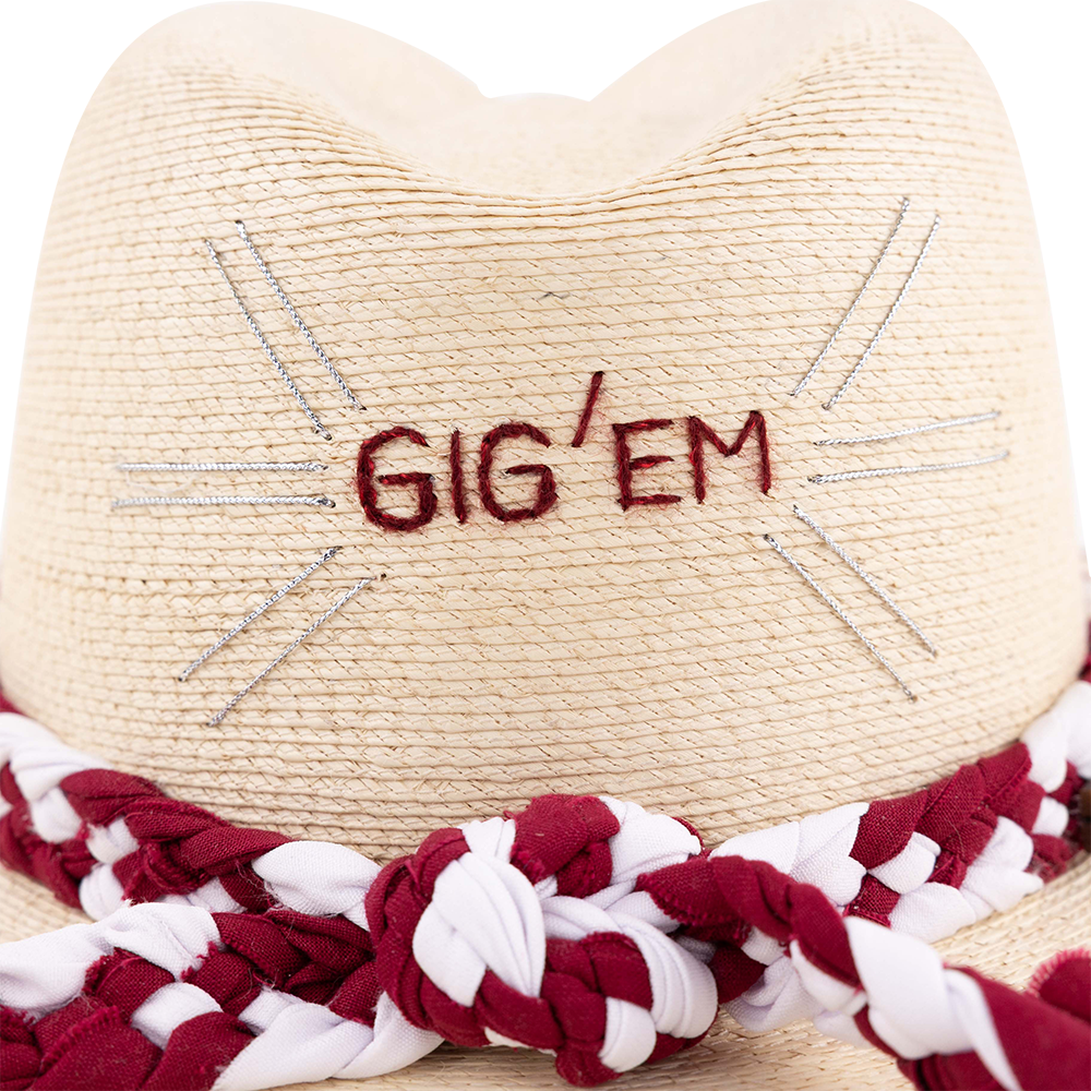 Primavera Yee Haw Heart Hat - Beige